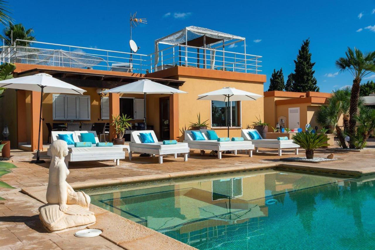 Serena Villa Sant Francesc de s'Estany Luaran gambar